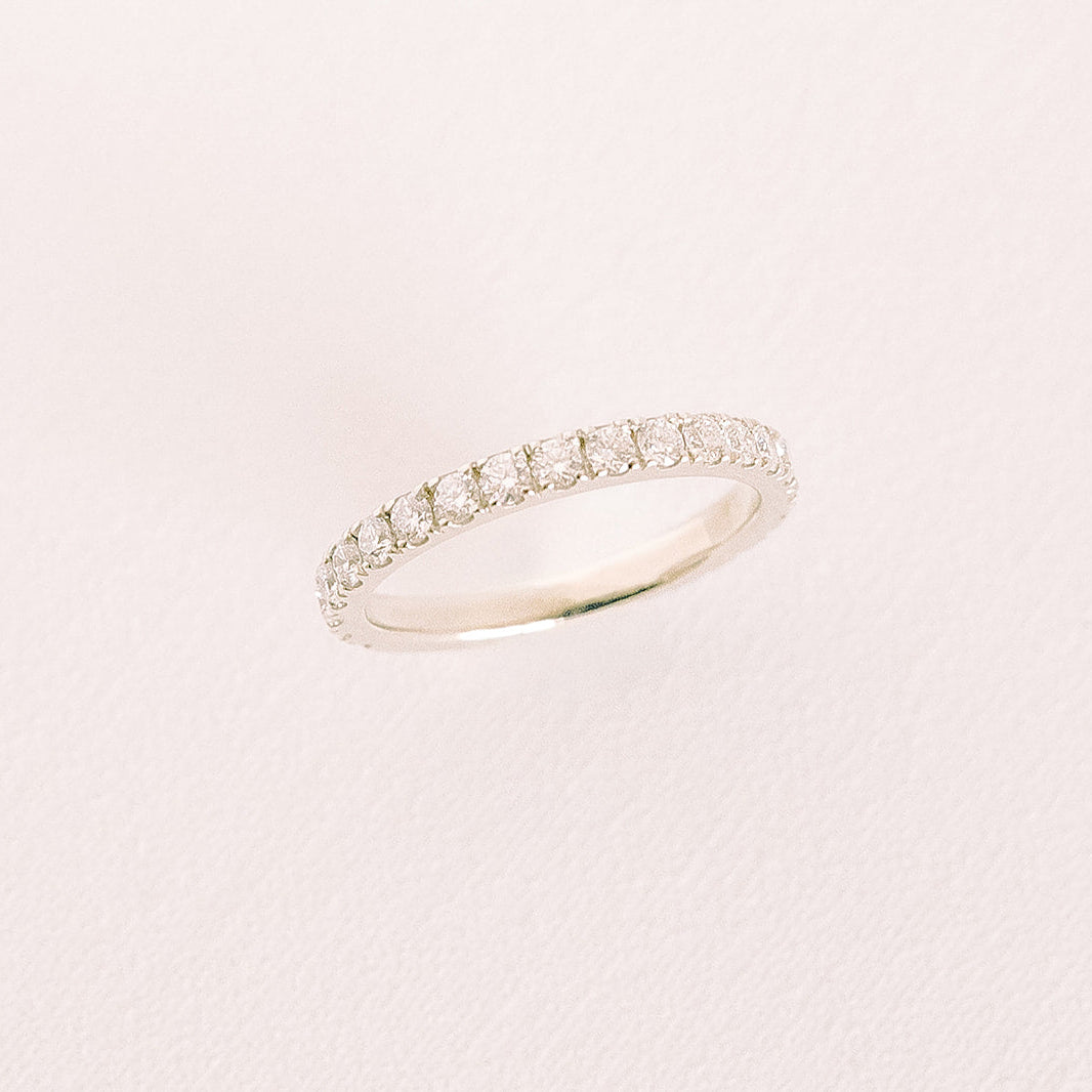 diamond eternity wedding band