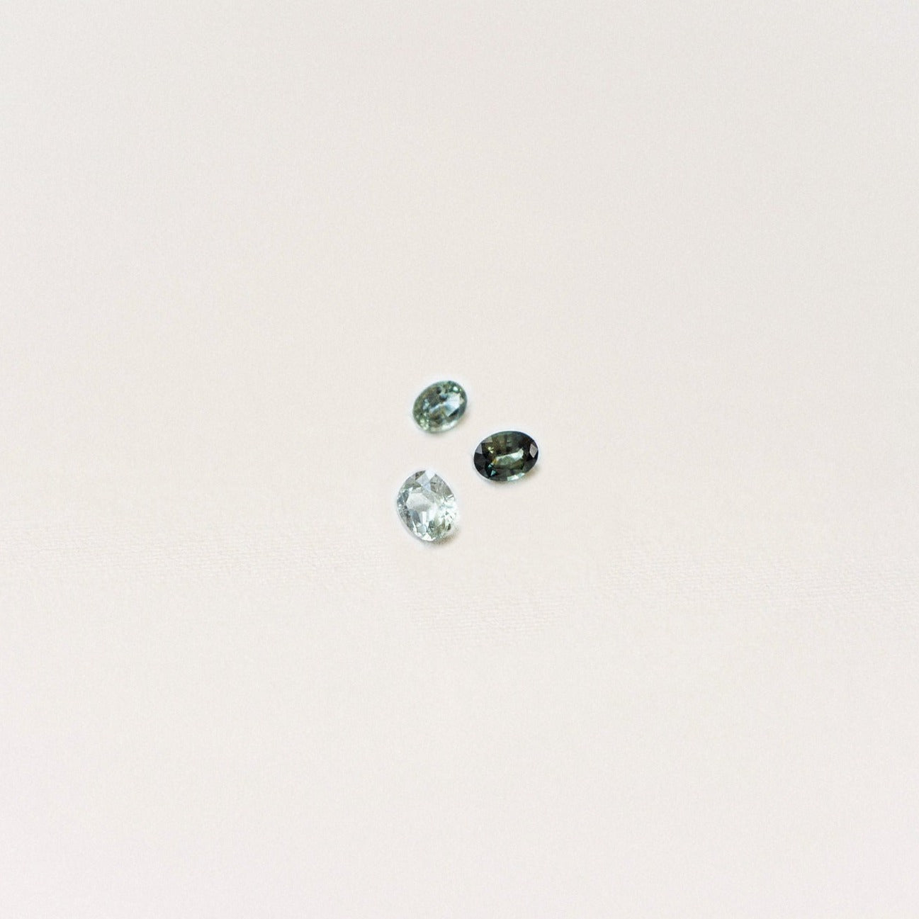 sapphire ring - sapphire engagement ring - solitaire ring - green sapphire ring - teal green sapphire ring