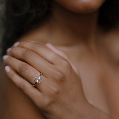 light pink sapphire gold ring