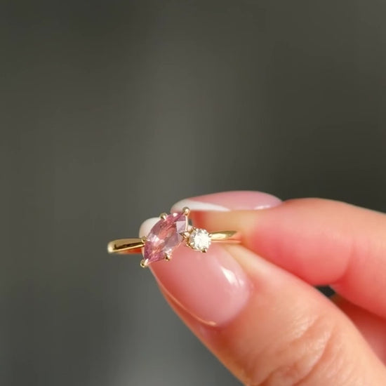 two stone engagement ring