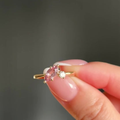 two stone engagement ring